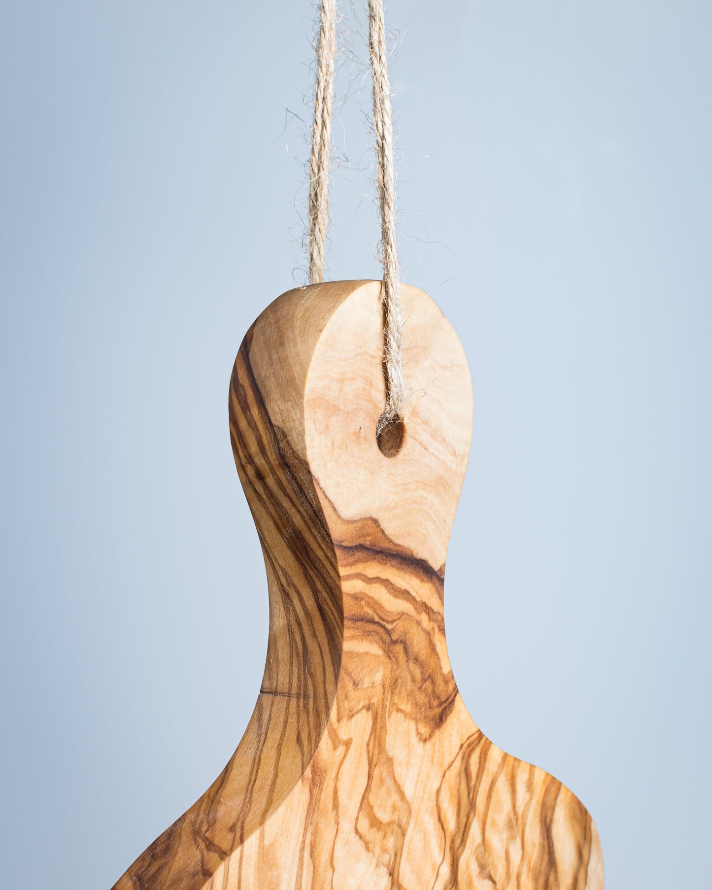Planche en bois d'olivier avec poignée - 35x17 cm