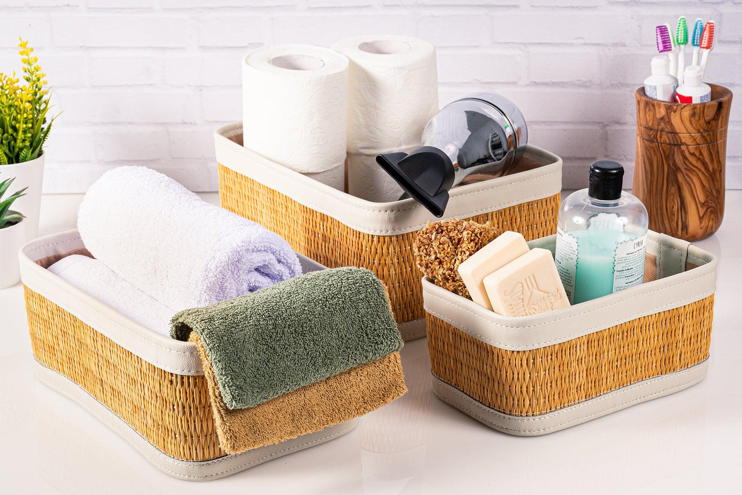 Ensemble de 3 Boîtes de Rangement en Smar