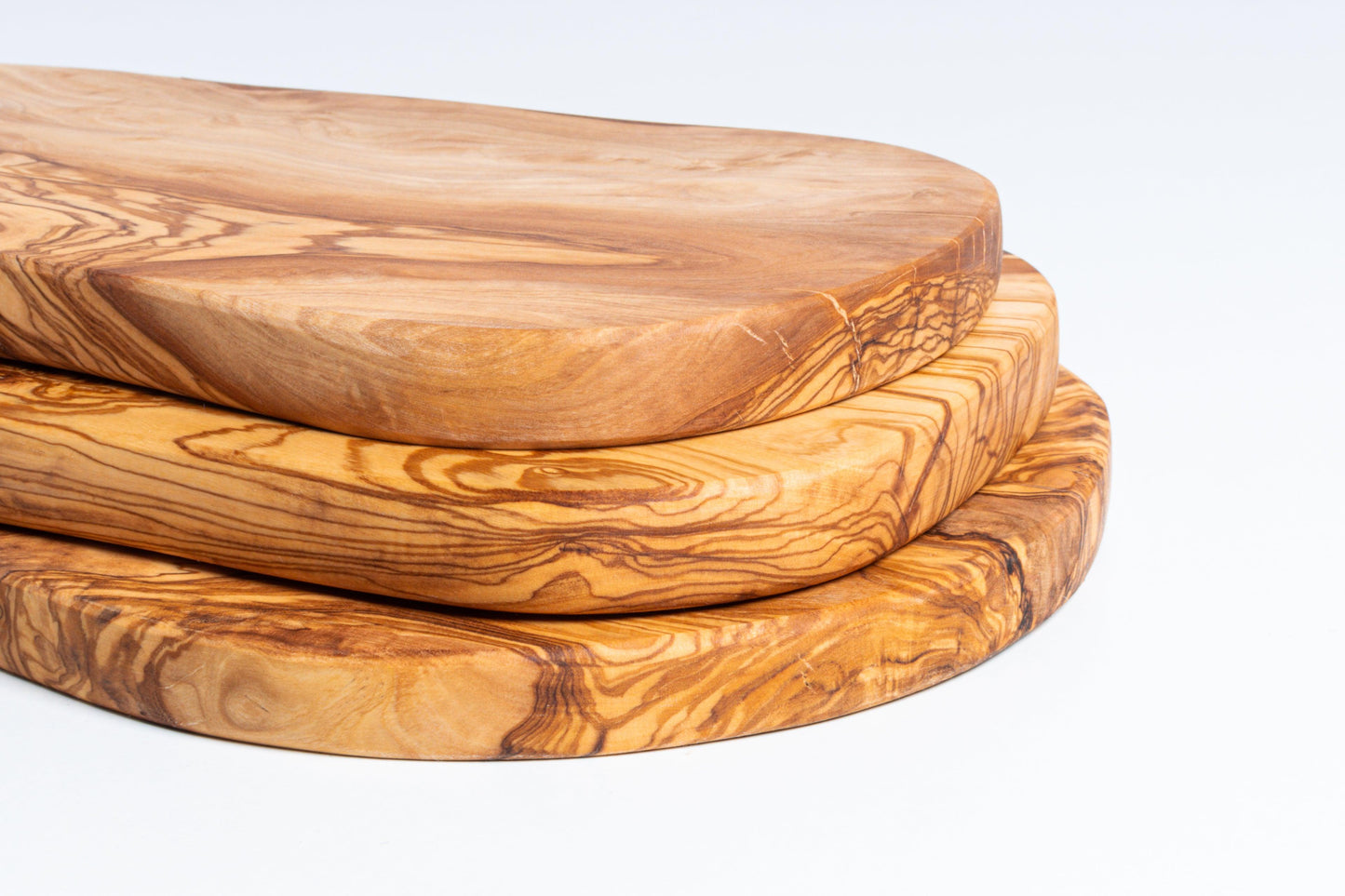 Planche en Bois d'Olivier avec Poignée - 42x20 cm