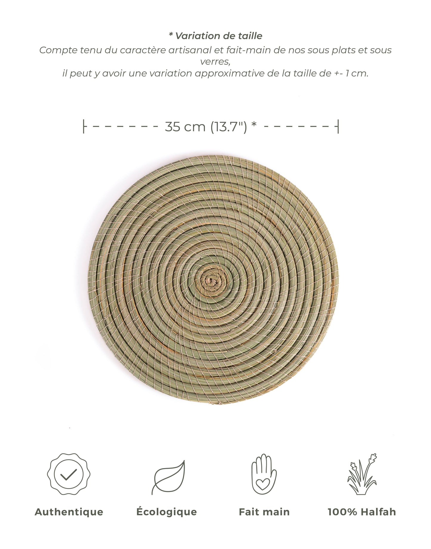 Sous-Plat Halfah - 35 cm