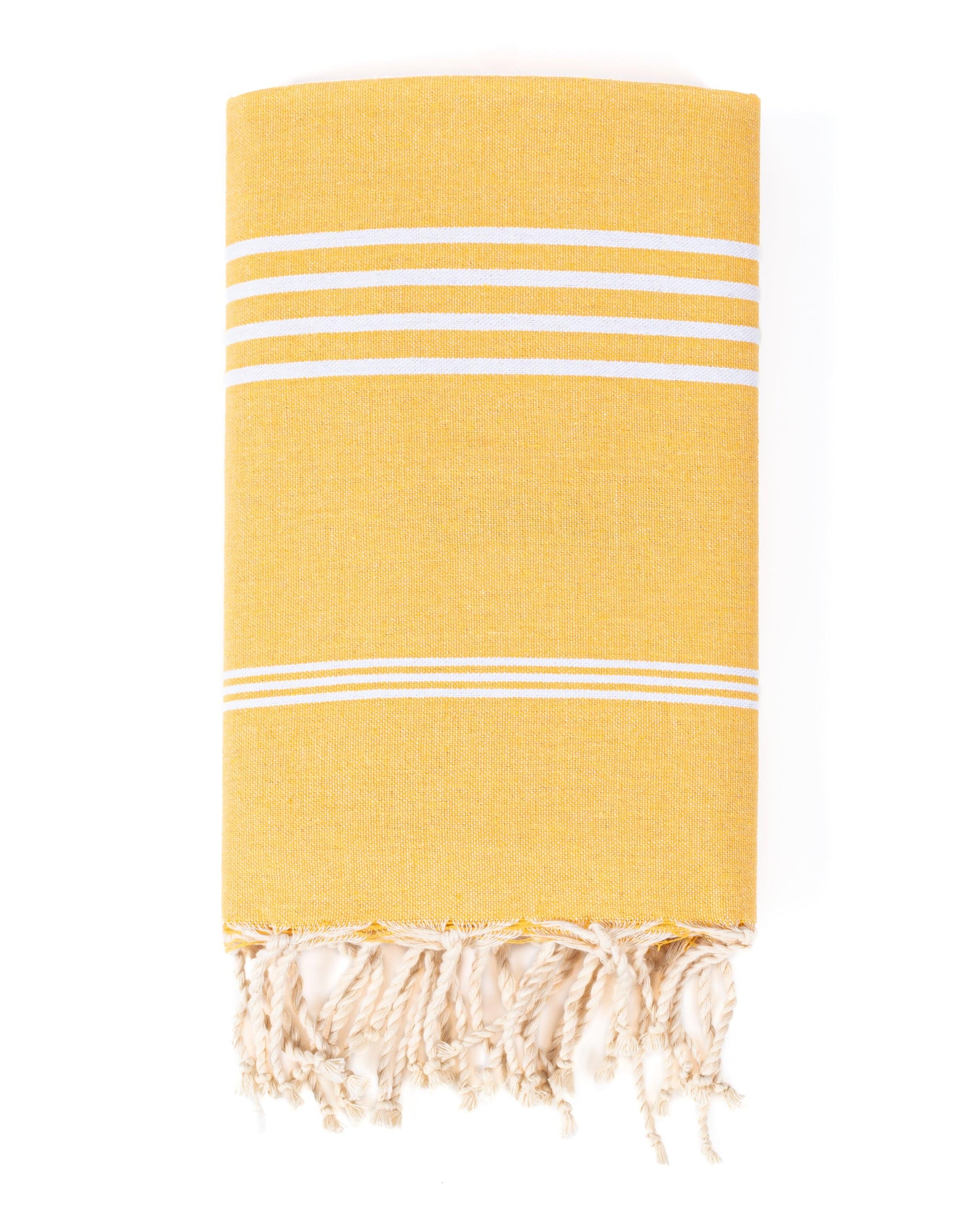 Serviette de plage Turque Jaune 